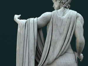 statue rome Modèle 3D