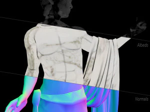 statue rome 3D Model