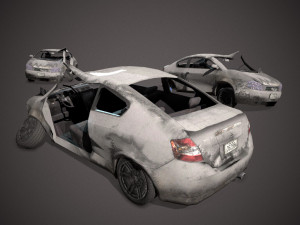 Crashed transport 12a 3Dモデル