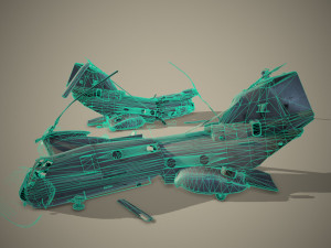 Crashed transport 12a 3Dモデル