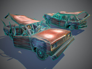 Crashed transport 12a 3Dモデル