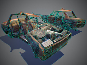 Crashed transport 12a 3Dモデル