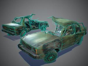Crashed transport 12a 3Dモデル