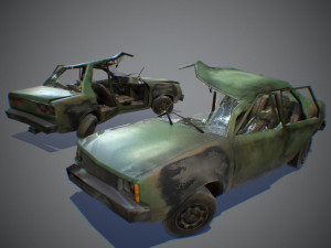 Crashed transport 12a 3Dモデル