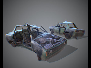 Crashed transport 12a 3Dモデル