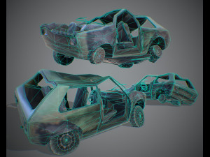 Crashed transport 12a 3Dモデル