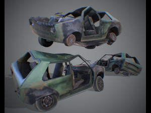 Crashed transport 12a 3Dモデル