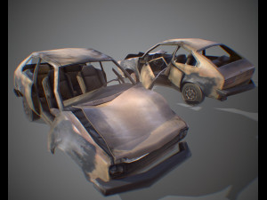 Crashed transport 12a 3Dモデル