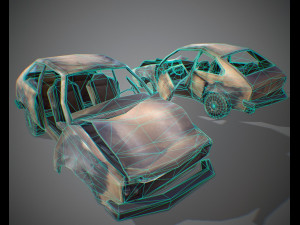 Crashed transport 12a 3Dモデル