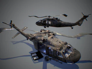Crashed transport 12b 3D Model