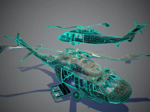 Crashed transport 12b 3D Model