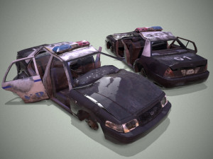 Crashed transport 12b 3D 모델