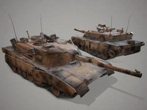 Crashed transport 12b 3D Model