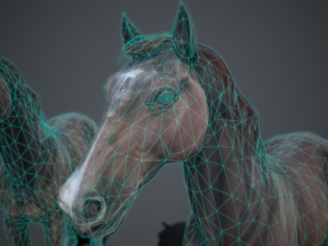 horse 3Dモデル