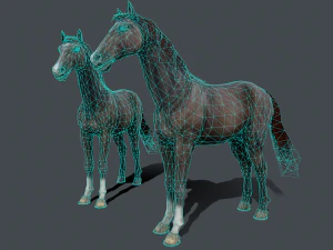 horse 3D Model