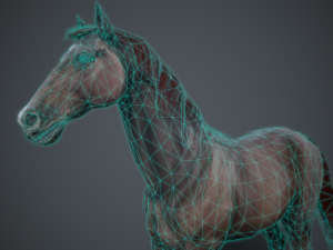 horse 3Dモデル