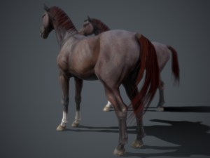 horse 3Dモデル