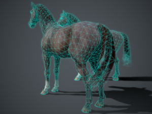 horse 3Dモデル