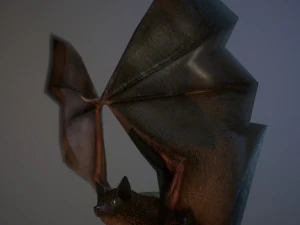 bat animation pbr low-poly 3D Model