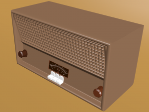 radio 3D Model