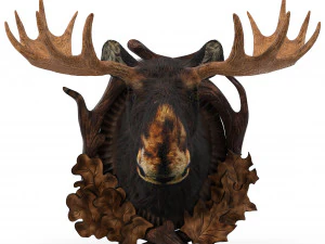 wall elk 3D Model