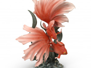 ceramic figurine of fish Modelo 3D
