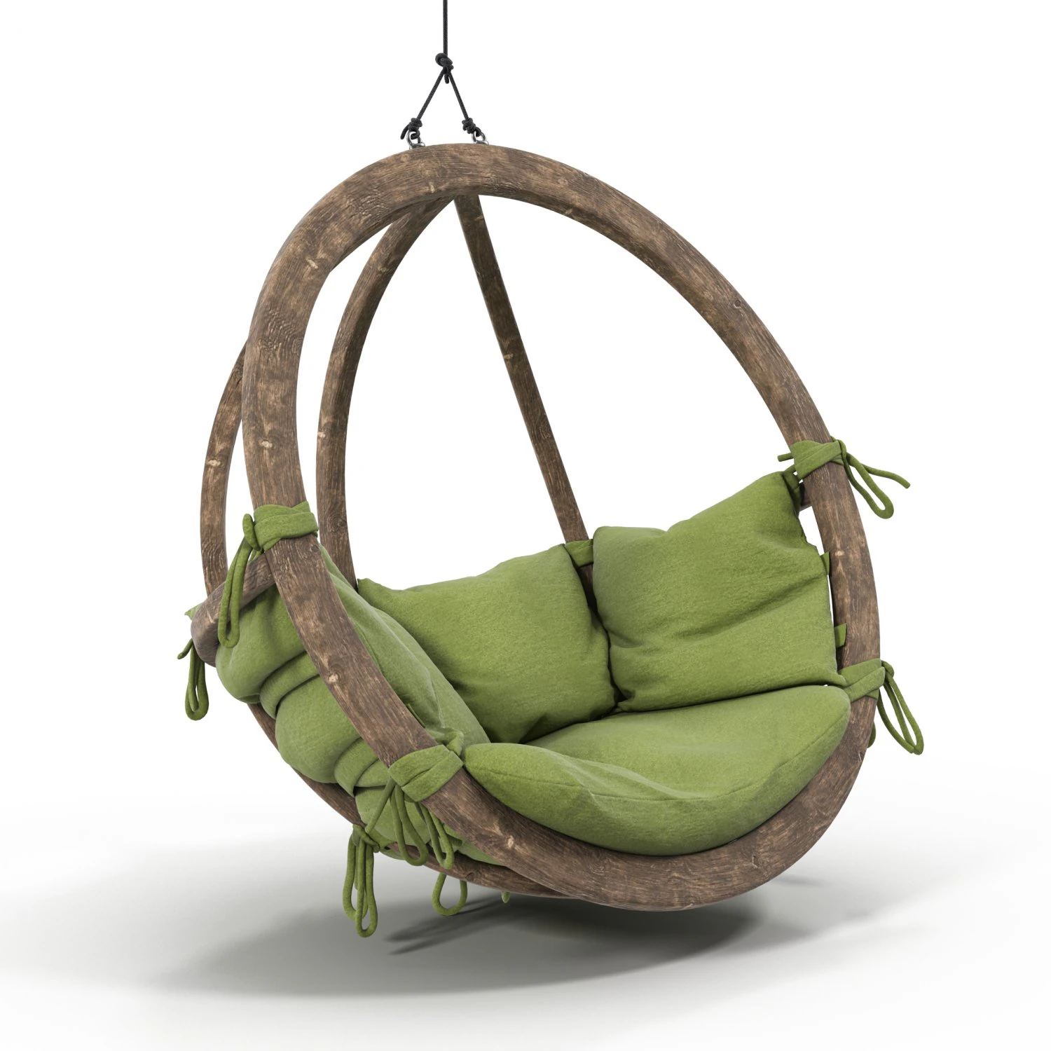 hanging chair 3D Model .c4d .max .obj .3ds .fbx .stl .blend 