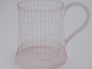 cup with clean and dirty textures Modèle 3D