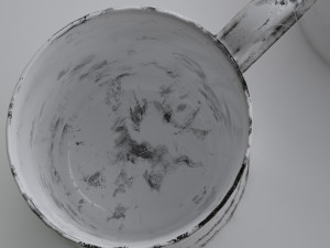 cup with clean and dirty textures Modèle 3D