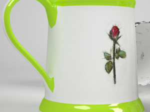 cup with clean and dirty textures Modèle 3D