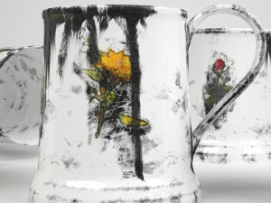 cup with clean and dirty textures Modèle 3D