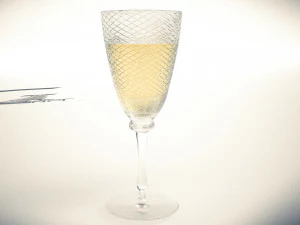 copo facetado Modelo 3D