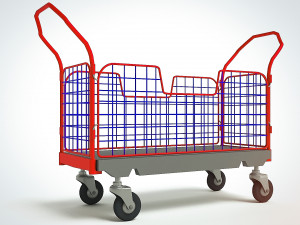 transport trolley 3D 模型