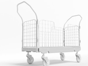 transport trolley 3D 模型