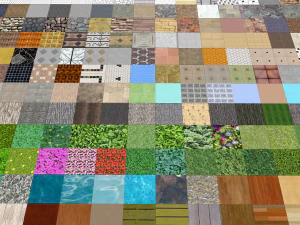 स्केचअप बनावट को जोड़ता है CG टेक्स्चर्स