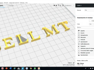 bell mt font uppercase and lowercase 3d letters stl file 3D Print Model