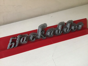 blackadder font uppercase and lowercase 3d letters stl file 3Dプリントモデル