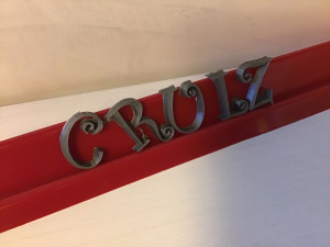 curlz font uppercase and lowercase 3d letters stl file 3D Print Model