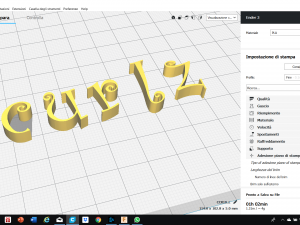 curlz font uppercase and lowercase 3d letters stl file 3D Print Model
