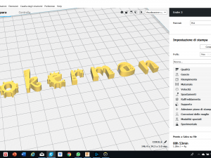 jokerman font uppercase and lowercase 3d letters stl file Modèles 3D en vedette