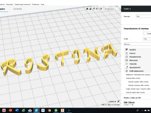 pristina font uppercase and lowercase 3d letters stl file 3D Print Model
