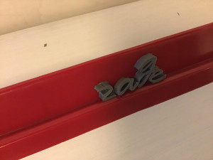rage italic font uppercase and lowercase 3d letters stl file 3D Print Model