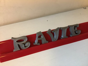 ravie font uppercase and lowercase 3d letters stl file 3D 프린트 모델