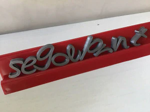 segoe print font uppercase and lowercase 3d letters stl file 3D Print Model