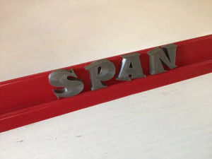 snap font uppercase and lowercase 3d letters stl file 3D Print Model