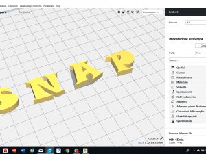 snap font uppercase and lowercase 3d letters stl file 3D प्रिंट मॉडल