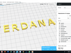 verdana font uppercase and lowercase 3d letters stl file 3D Print Model