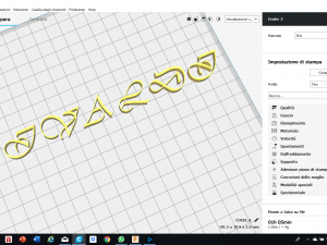 vivaldi font uppercase and lowercase 3d letters stl file Modelo de impresión 3D
