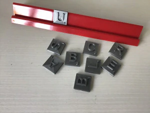 scrabble 3d letters for english version board game stl file 3D Print Model