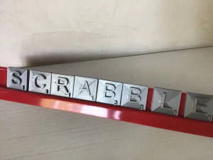 scrabble 3d letters for english version board game stl file 3D Print Model